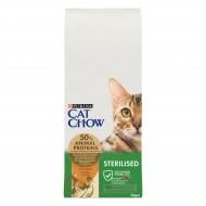 Корм сухой для котов Cat Chow by Purina Sterilised с индейкой 15 кг