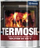 Грунт для металла Chemolak термостойкий 2 в 1 TERMOSIL K2010 черный полумат 0,3 л