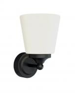 Светильник настенный Nowodvorski Bali 1x25 Вт E14 черный/белый 8053