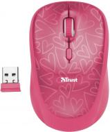 Набор Trust чехол для ноутбука 15.6" + мышь Yvo MOUSE & SLEEVE Pink Hearts (23443) pink (23443)