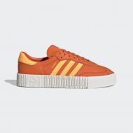 Кроссовки женские зимние Adidas SAMBAROSE W EE7046 р.38 оранжевые