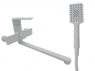 Смеситель для ванны AiM белый DG01153 frosted white