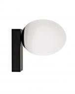 Светильник настенный Nowodvorski Ice Egg 1x25 Вт G9 черный/белый 8132