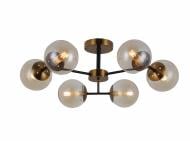 ВИТРИНА! Люстра WunderLicht 6x40 Вт E27 бронзовый OM8270-46