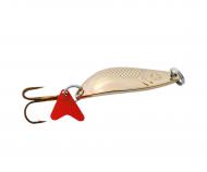 Блесна Spinnex Bass 10 г Блешня SPINNEX КОЛЕБАЛКА золотой