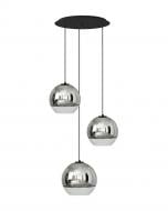 Люстра подвесная Nowodvorski Globe 3x60 Вт E27 хром 7607