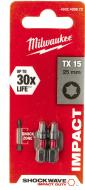 Бита Milwaukee Torx 2 шт. 4932430872
