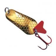 Блесна Spinnex Pike 20 г Блешня SPINNEX КОЛЕБАЛКА серебро/желтый