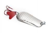 Блесна Spinnex Pike 20 г Блешня SPINNEX КОЛЕБАЛКА серебро/серебро