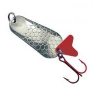 Блесна Spinnex Pike 22 г Блешня SPINNEX КОЛЕБАЛКА серебро/серебро