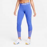 Лосины Nike W NP DF MR TIGHT NVTY FB5687-413 р.L синий