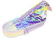 Пенал с пайетками в виде кеда 2 отделения 5987-purple Cool For School фиолетовый