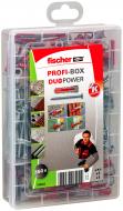 Набор дюбелей универсальных MEISTERBOX DUOP + SCHR (NV) PLUG / SCREW с шурупом 160 шт. fischer