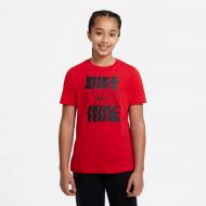 Футболка Nike U NSW TEE STACK DC7794-657 р.M красный