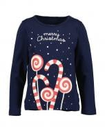 Реглан для девочки Blue Seven Рождество р.122 ультрамарин 750739 X* Реглан для девочки Blue Seven Рождество р.122 ультрамарин 750739 X*