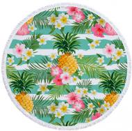 Рушник пляжний Tropical 150x150 см різнокольоровий