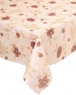 Скатерть тефлоновая 150x220 см коричневый
