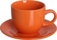 Чашка с блюдцем Bella Vita Orange 220 мл