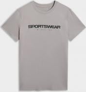Футболка 4F 4FWAW25TTSHM2962-25S р.XL серый
