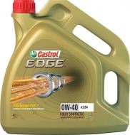 Моторна олива синтетична Castrol Edge А3/В4 0W-40 4 л (15338F)