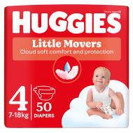 Підгузки Huggies Ultra Comfort Unisex 4 7-18 кг 50 шт.