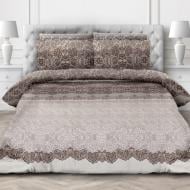 Комплект постельного белья 2.0 Евро Унисон бежевый Ecotton