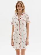 Халат женский Roksana Night Puppy 16343 р. XXL молочный №1695