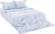 Комплект постельного белья Feather 1,5 голубой La Nuit