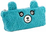 Пенал пушистый с аппликацией 6520-blue Cool For School