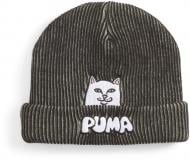 Шапка Puma PUMA X RIPNDIP BEANIE 02492601 р.one size чорний