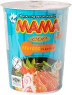Лапша быстрого приготовления с морепродуктами в стаканчике ТМ Mama 70 г