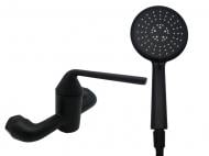 Смеситель для душа AiM черный матовый DG13690 matte black