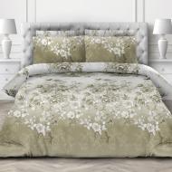 Комплект постельного белья 2.0 Евро Витторио зеленый Ecotton