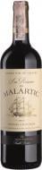 Вино Chateau Malartic-Lagraviere виноградное натуральное сухое красное Резерв де Малартик 2016 0,75 л