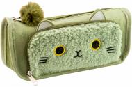 Пенал пухнастий з аплікацією 6564-green Cool For School
