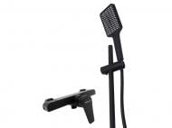 Смеситель для душа MILLZ со стойкой спецпокрытие черный MRS-AL-E2-1(Black)