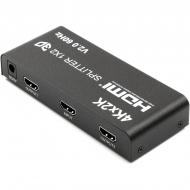 Сплиттер PowerPlant HDMI 1x2 V2.0 3D 4K/60hz (HDSP2-V2.0) черный (CA912476)