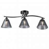 Люстра потолочная Victoria Lighting 3x60 Вт E27 черный Karen/PL3 black