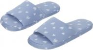 Тапки домашние La Nuit Сердца р. 36/37 голубой