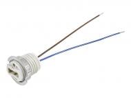 Патрон электрический Luminaria с гайкой G9 керамика белый SOCKET G9