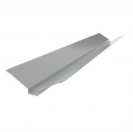 Планка ендовы декоративная матовая PSM PROFILE RAL 9006 графит 2 м