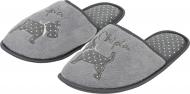 Тапки домашние La Nuit Собачки р. 40 серый