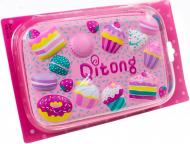 Пенал з тисненням QT-3993-Pink Cool For School рожевий