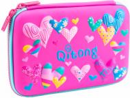 Пенал з тисненням QT-5615-Purple Cool For School