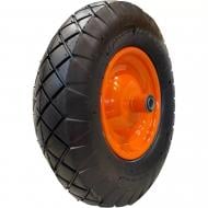 Колесо пневматическое КВІТКА PRO d380 мм для тачки без оси 4х8" 220-6001