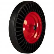 Колесо литое КВІТКА PRO d380 мм для тачки без оси 4х8" 110-6037