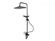 Душевая система MILLZ мультирежимная спецпокрытие чорный MRS-AL-C32 (black)