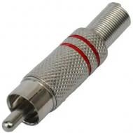 Коннектор Profix с пружиной d 6,5 мм красный (P300105RD)