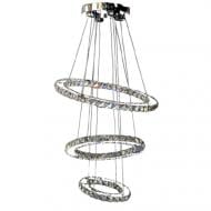 ВИТРИНА! Люстра подвесная EVT Lighting 12xG9 кристальный KD-186052-R 48+4