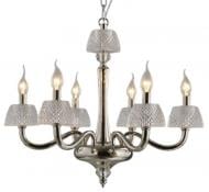 ВИТРИНА! Люстра подвесная EVT Lighting 6xE14 прозрачный/хром MLP-179348/6